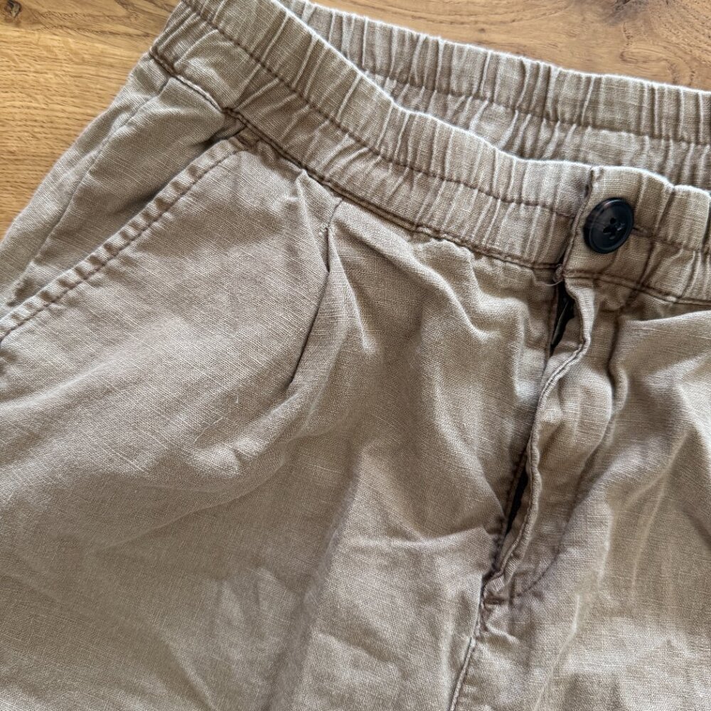 ZARA BOYS BROWN TAN SHORTS - Picture 9 of 12